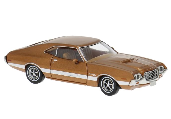 Brekina 18329 Ford Gran Torino Sport, orange, 1969