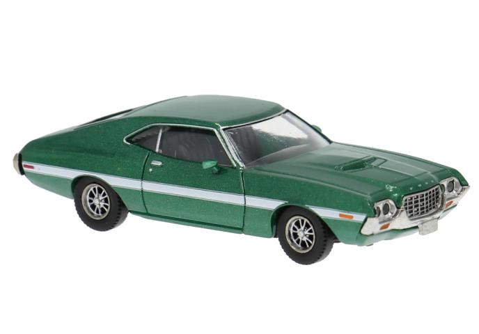 Brekina 18330 Ford Gran Torino Sport, grün/weiss, 1969