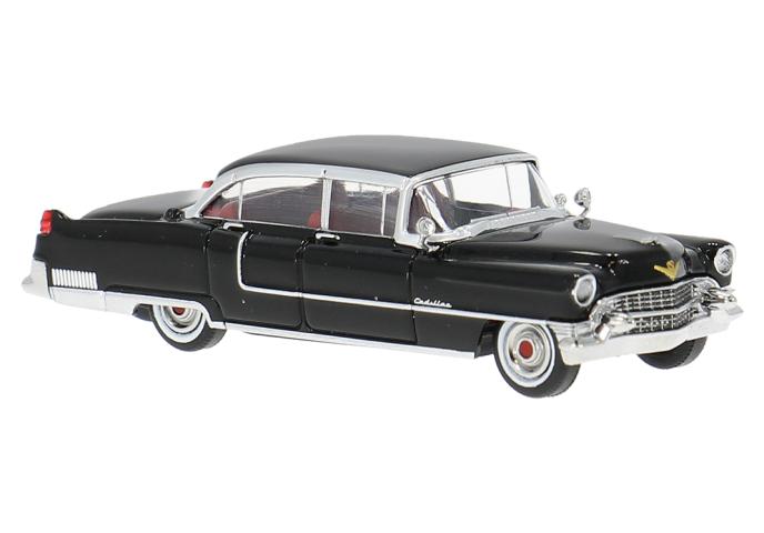 Brekina 18352 Cadillac Fleetwood, schwarz, 1955