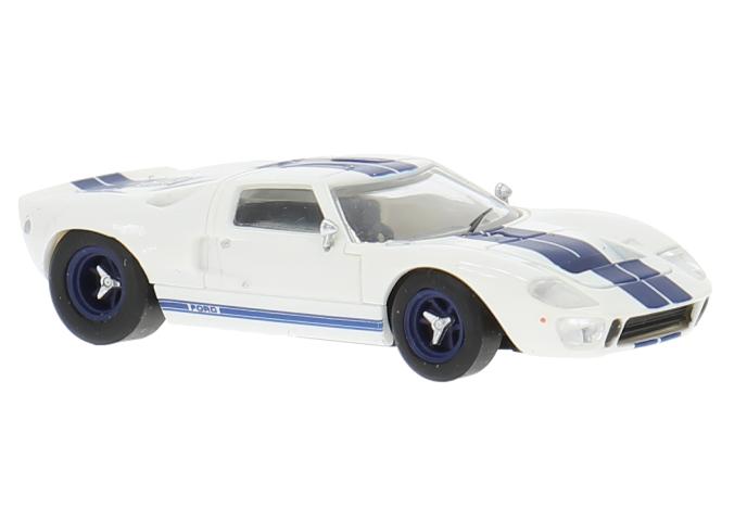 Brekina 18551 Ford GT 40, weiss, 1966