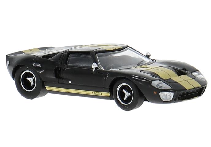 Brekina 18552 Ford GT 40, schwarz, 1966