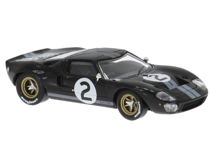 Brekina 18555 Ford GT 40, Le Mans, 1966, #2, B.McLaren/C.Amon