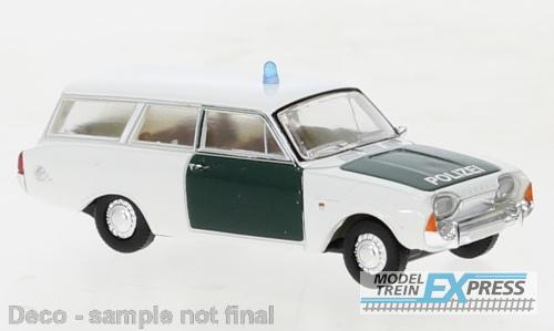 Brekina 19480 Ford Taunus P3 Turnier der Polizei