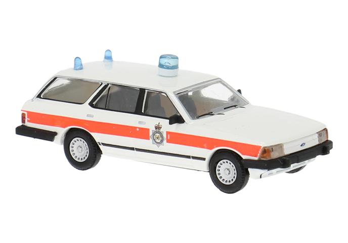 Brekina 19531 Ford Granada II Turnier, 1984, Police (GB)
