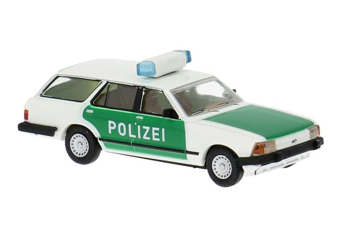 Brekina 19532 Ford Granada II Turnier, 1984, Polizei