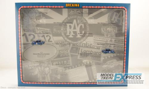 Brekina 19580 Set Start-Set Ford Escort RS 1800 Rallye RAC Lombard,