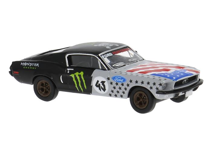 Brekina 19617 Ford Mustang, 1968, Gymkhana tribute, 1:87