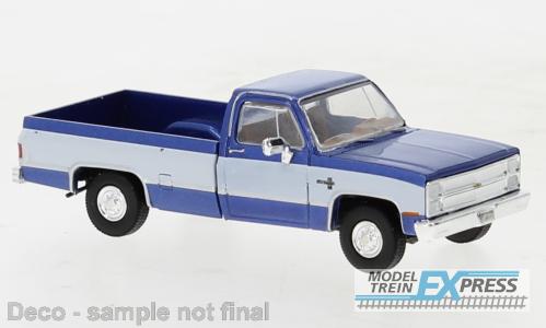Brekina 19652 Chevrolet C10, blau/weiß