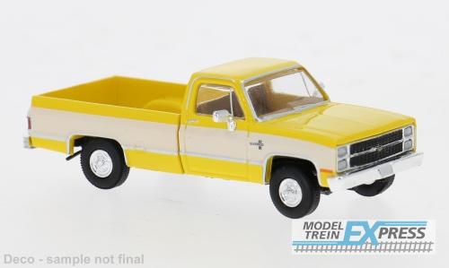Brekina 19655 Chevrolet C10 gelb/weiß