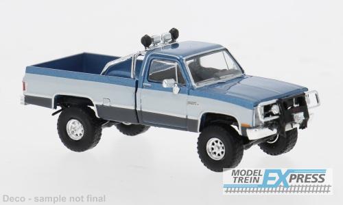 Brekina 19660 GMC Sierra Grande, blaumet./weiß