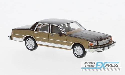 Brekina 19706 Chevrolet Caprice, braun/braun