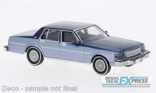 Brekina 19707 Chevrolet Caprice blau/blau