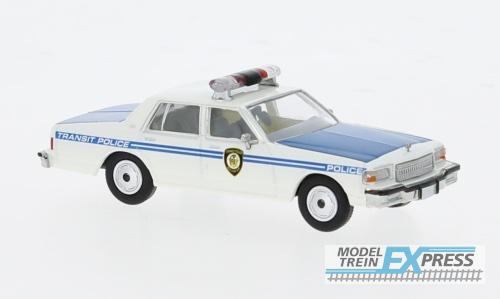 Brekina 19710 Chevrolet Caprice des NYPD Transit Police