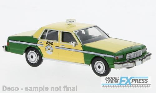Brekina 19712 Chevrolet Caprice 1987, Chicago Cab,