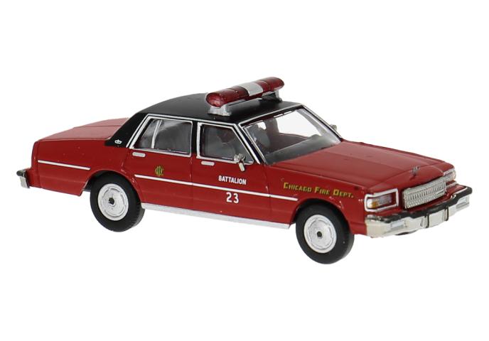 Brekina 19717 Chevrolet Caprice, 1987, Chicago Fire Dept.