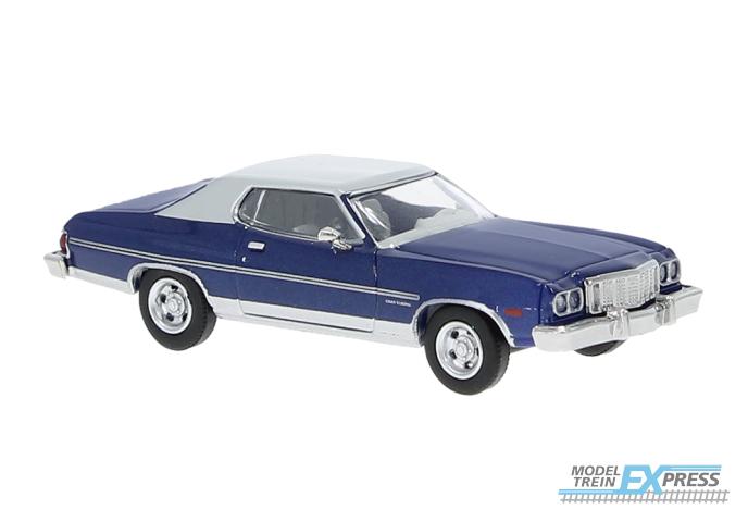 Brekina 19731 Ford Gran Torino blau/lichtgrau