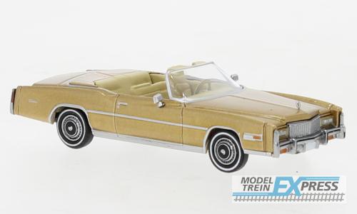 Brekina 19752 Cadillac Eldorado Convertible metallic beige, 1976,