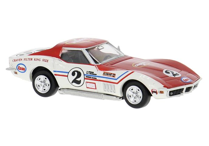 Brekina 19987 Chevrolet Corvette C3 des Greder-Teams in LeMans ?71