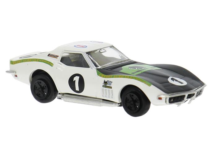 Brekina 19988 Chevrolet Corvette C3, 1970, Ecurie Leopard, #1, 1:87