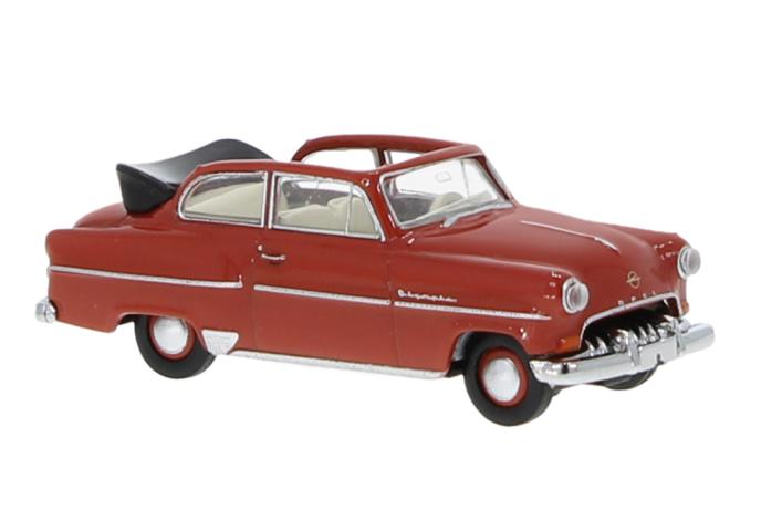Brekina 20251 Opel Olympia Cabrio, hellrot, 1954