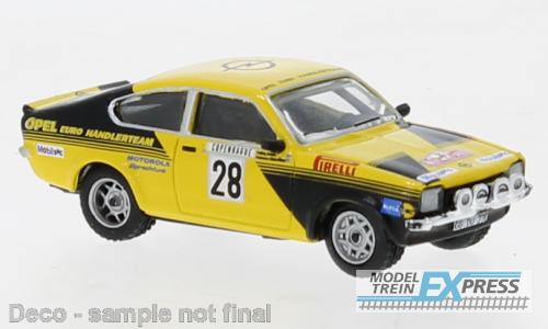 Brekina 20402 Opel Kadett C GT/E 1976, Rallye Monte Carlo, 28,
