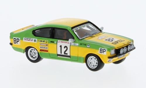 Brekina 20409 Opel Kadett C GT/E Rallye, Tour de Corse 1976 mit Guy Frequelin