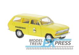 Brekina 20438 Opel Kadett B CarAVan des Opel-Kundendienst