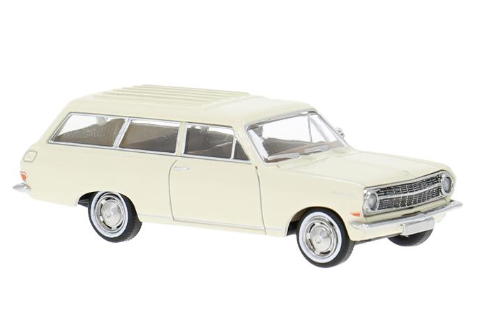 Brekina 20470 Opel Rekord A Caravan, weiss, 1963, 1:87