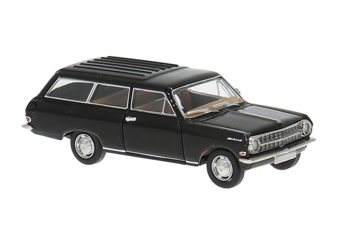 Brekina 20472 Opel Rekord A Caravan, schwarz, 1963