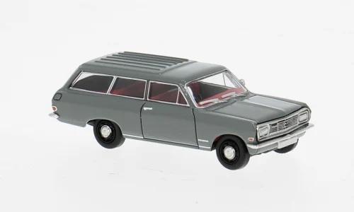 Brekina 20477 Opel Rekord B Caravan, grau, 1965