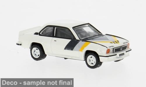 Brekina 20770 Opel Ascona B 400, Dekor gelb/silber