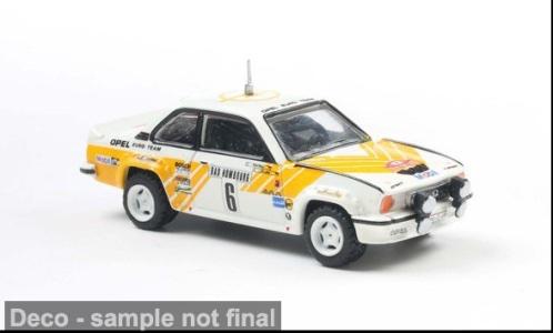 Brekina 20777 Opel Ascona B 400, Platz 3 bei der Monte 1981 mit Joschi Kleint