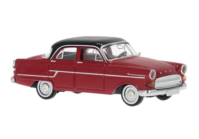 Brekina 20887 Opel Kapitän, dunkelrot, 1956