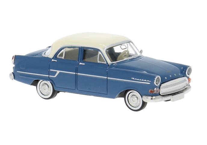 Brekina 20888 Opel Kapitän, blau, 1956