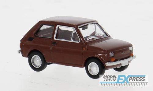 Brekina 22372 Fiat 126 bambino in lehmbraun