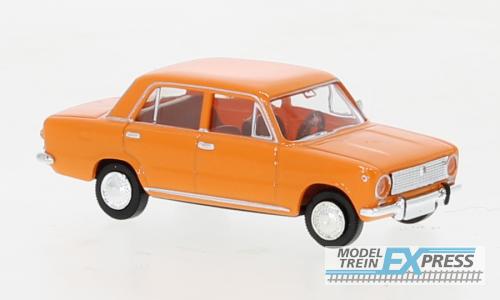 Brekina 22415 Fiat 124 orange, 1966,