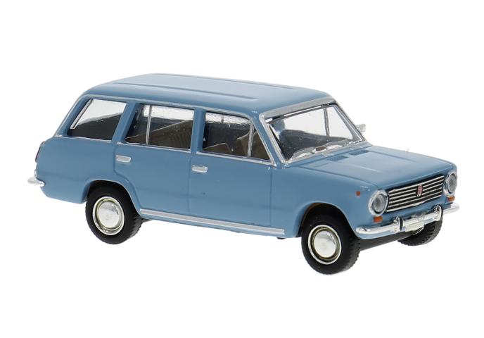 Brekina 22425 Fiat 124 Familiare, hellblau, 1966