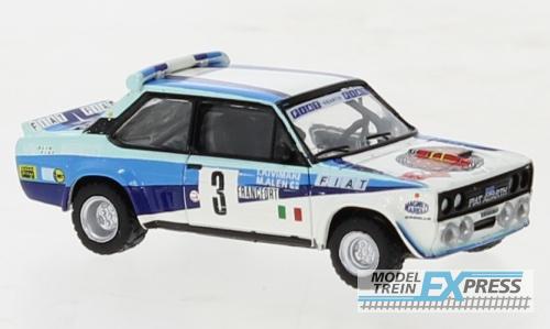 Brekina 22655 Fiat 131 Abarth, Alen bei der Monte 80