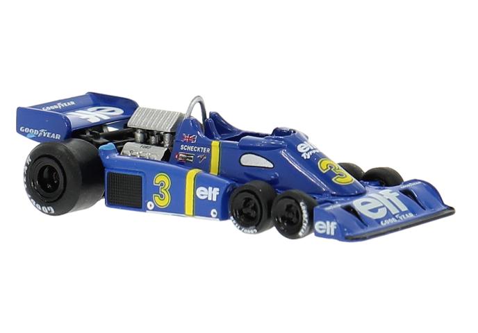Brekina 22850 Tyrrell P34, Formel 1, 1976, Elf, #3, J.Scheckter, 1:87