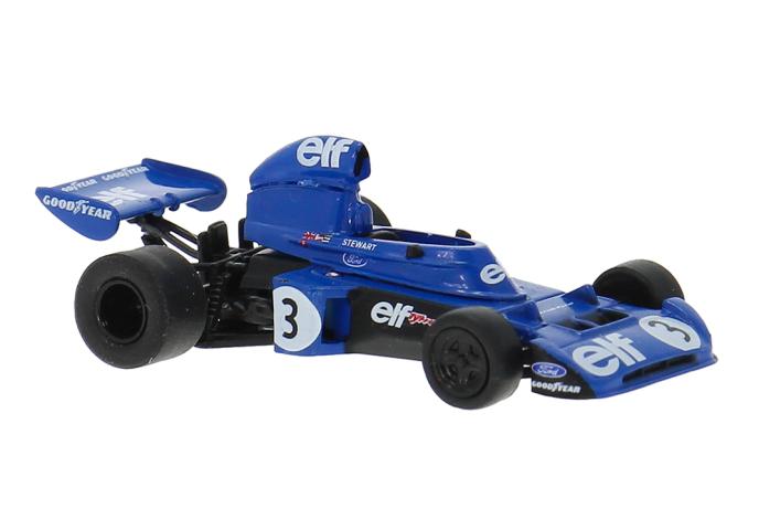 Brekina 22866 Tyrrell 6, Formel 1, GP Südafrika, 1973, Elf, #3, J.Stewart