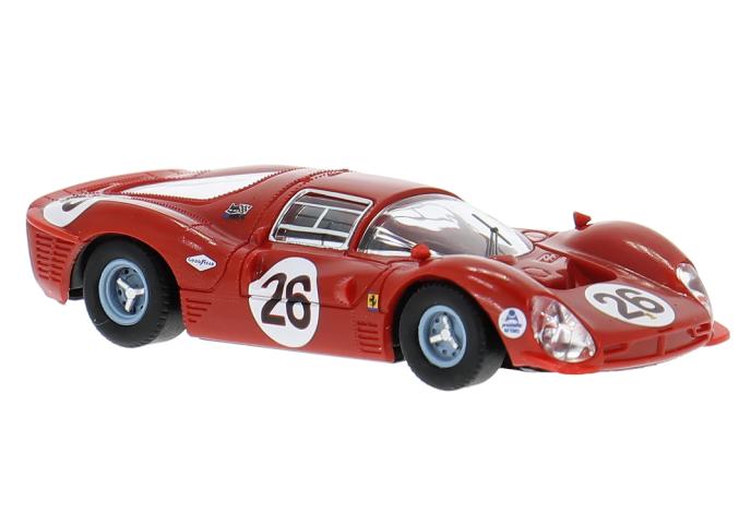 Brekina 22905 Ferrari 330P3, Daytona, 1967, #26, P.Rodriguez/J.Guichet, 1:87