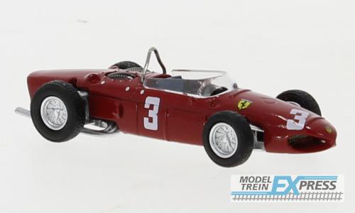 Brekina 22991 Ferrari F 156 rot, 1961, Formel 1, R. Rodriguez, 3,