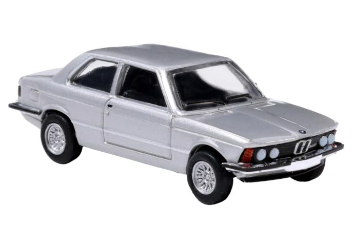 Brekina 24308 BMW 323i, silber, 1975