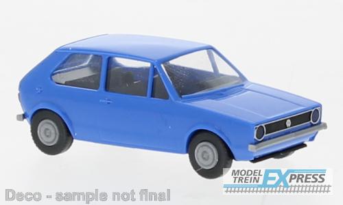 Brekina 25546 VW Golf I blau, 1974,