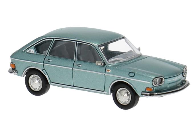 Brekina 25701 VW 411, türkis, 1969
