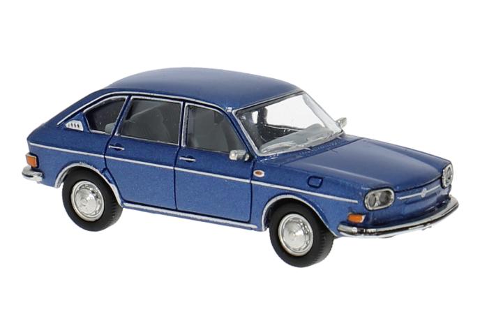 Brekina 25702 VW 411, blau, 1969