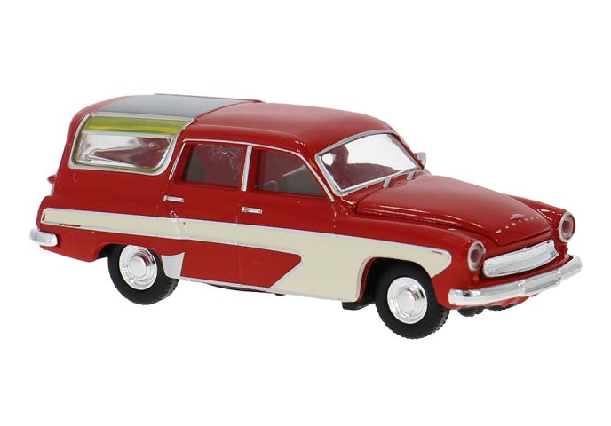 Brekina 27120 Wartburg 311 Camping, rot/weiss, 1959, 1:87