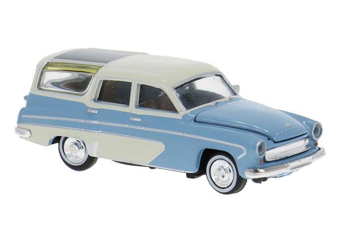 Brekina 27121 Wartburg 311 Camping, hellblau/weiss, 1959