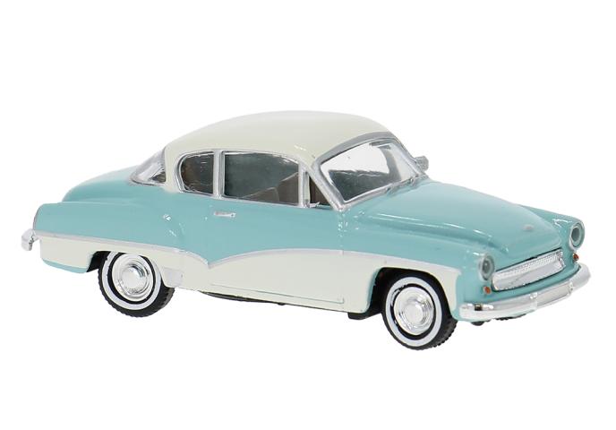 Brekina 27161 Wartburg 311 Coupe, hellblau/weiss, 1959