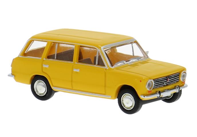 Brekina 27262 Lada 2102 Kombi, gelb, 1971